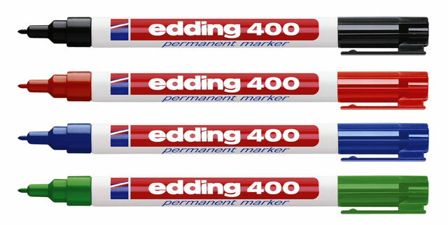 edding 400 permanent marker blue