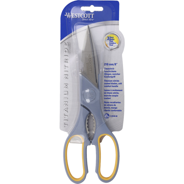 Household scissors Westcott 21cm titanium super