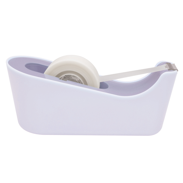 Tape holder Scotch C18 lavender + 6 rolls of magic tape 19mmx33m