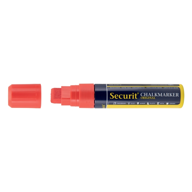 Krijtstift Securit SMA-720 blok ass 7-15mm blister à 8 stuk