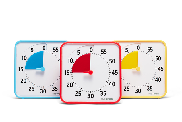 Time Timer medium classroom set secundair
