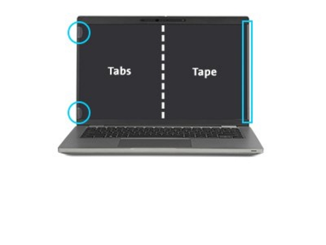 Privacyfilter Kensington High Clarity voor 14'' laptops 16:9