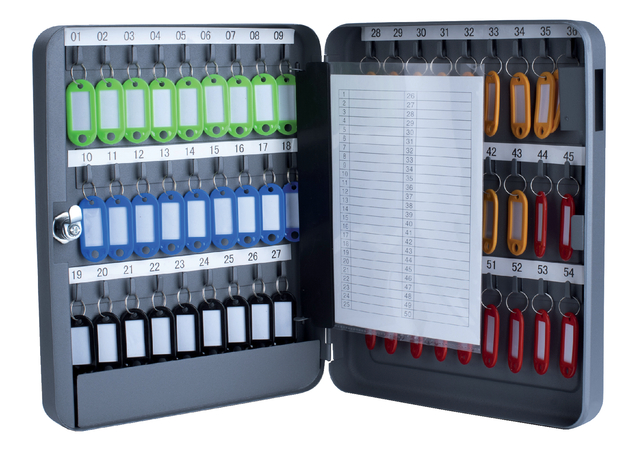 Key cabinet Quantore Basic 54 hooks