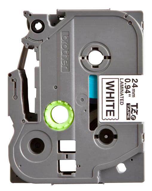 Labeltape Brother P-touch TZe-251 standaard 24mm zwart op wit