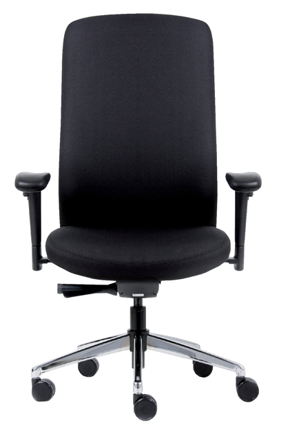 Bureaustoel Euroseats Heavy Duty zwart