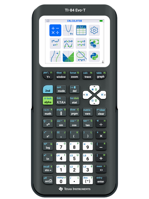 Rekenmachine TI-84 Evo-T zwart