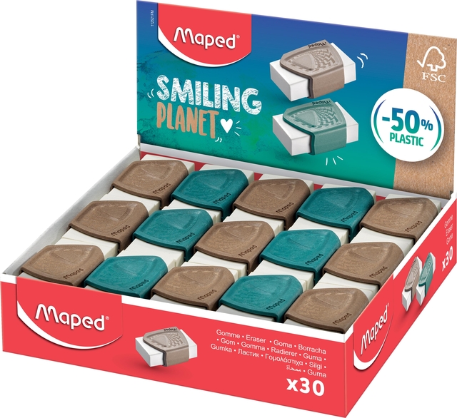 Gum Maped Smiling Planet display à 30 stuk