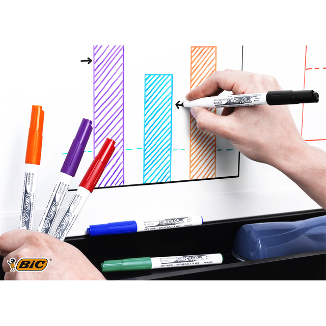 Bic 1741 Wbrd Blt Mrkr AstPk4 1199001744
