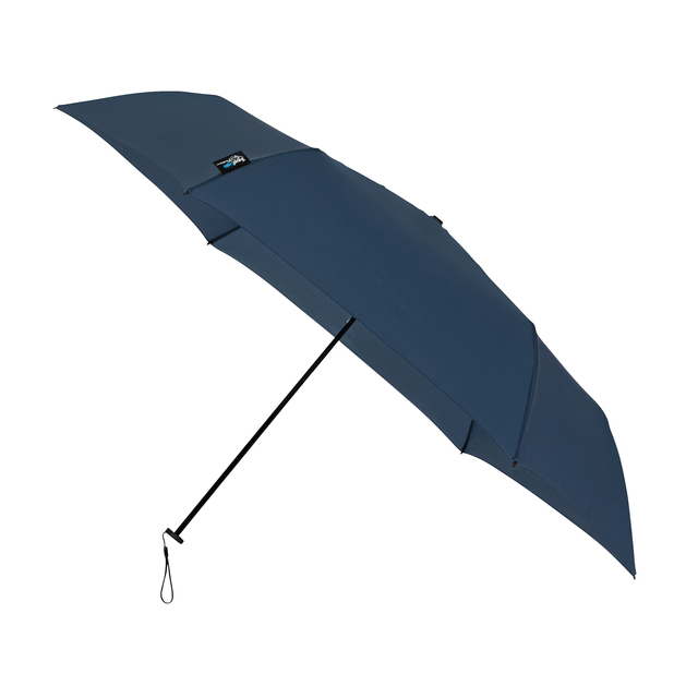 Paraplu Travellight® extreem licht opvouwbaar windproof doorsnede 90 cm donker blau