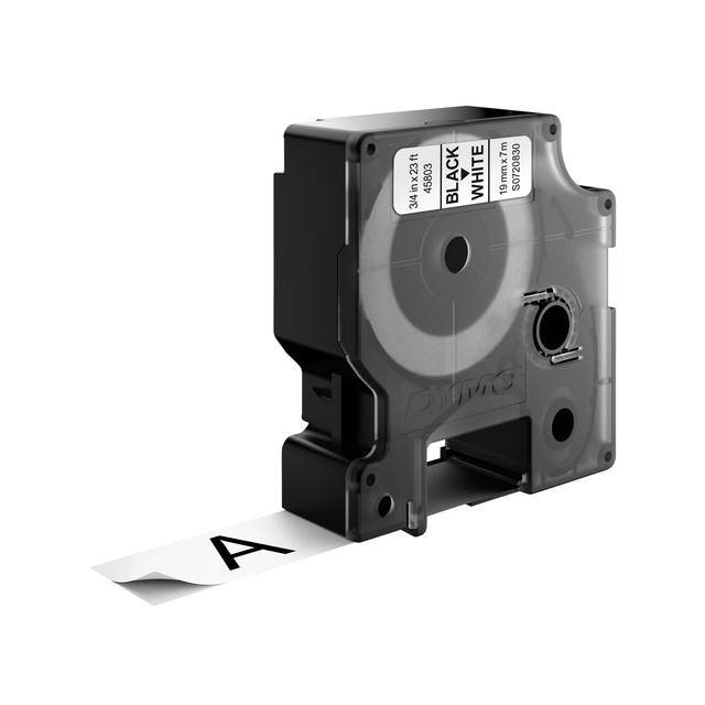 Dymo Tape 19mm Black/White45803/S0720830