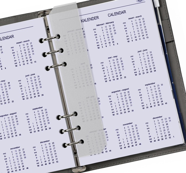 Agendavulling 2027 Kalpa A5 jaardoos 7dagen/2pagina's