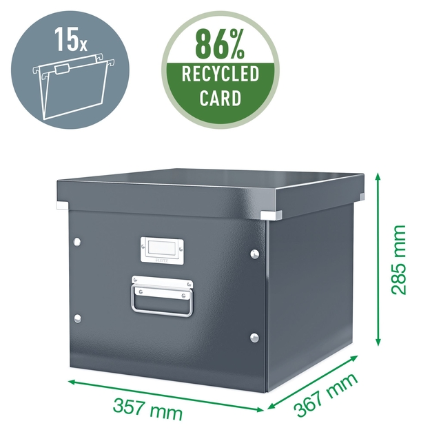 Leitz Click&Store Susp File Blk-60460095