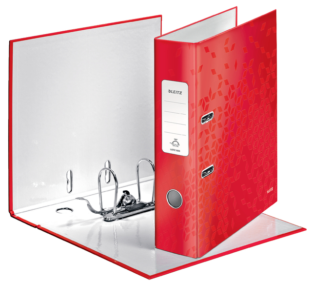 Lever Arch File Leitz  Active WOW 80mm PP A4 red