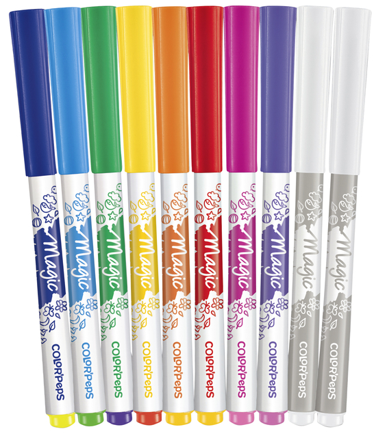 Viltstift Maped Color'Peps Magic set á 10 kleuren