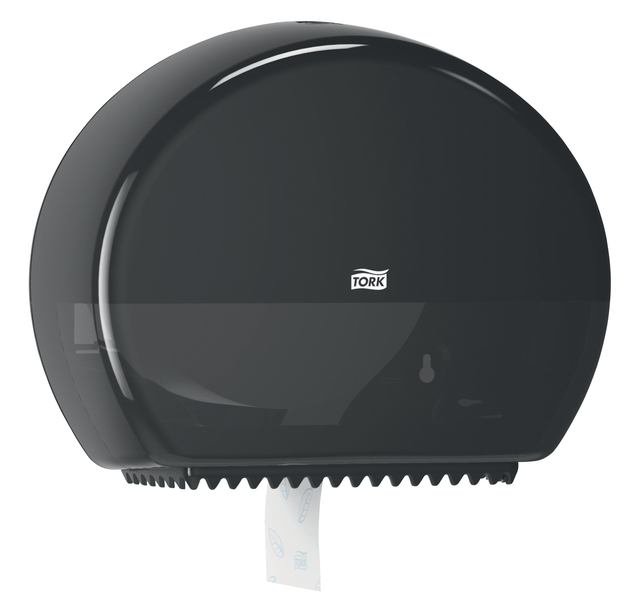 Toilet paper dispenser Tork Mini Jumbo T2 Elevation black 555008