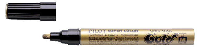 Super Color - Marker - Gold - Medium Tip