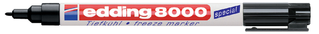 edding 8000 freeze marker blister of 1 black