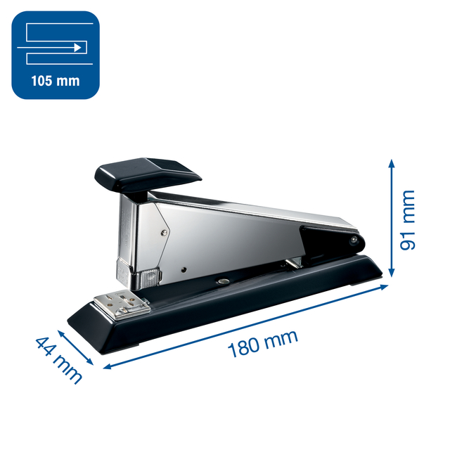 Nietmachine Rapid Retro Classic full-strip K2 50 vel zwart