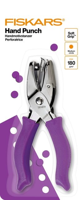 Handpuncher Fiskars rond