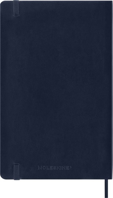 Agenda 2027 Moleskine 18M Planner Weekly 7dagen/1pagina large sc sapphire blue