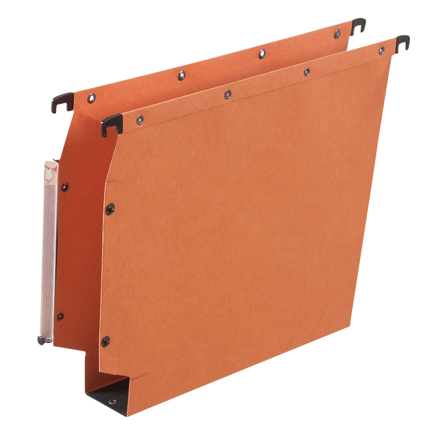 Elba Ultimate A4 Suspension File Azv With Reinforced Cut Lateral 50 mm base; Box Of 25; Kraft Orange