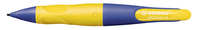 Vulpotlood STABILO Easyergo HB 1.4mm rechts  paars/neon gl blister