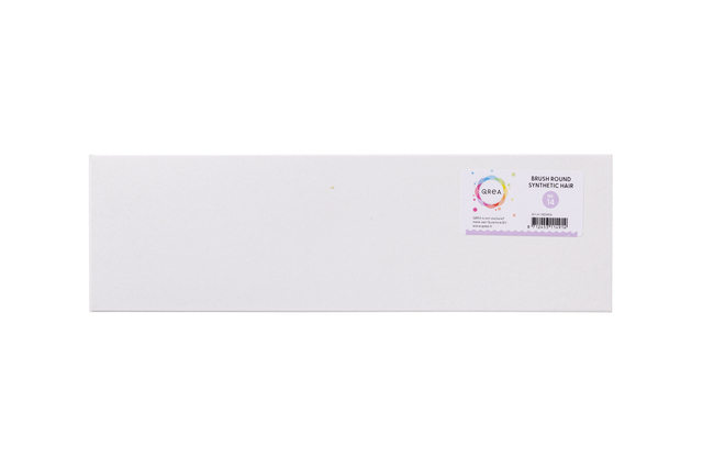 Penseel Qrea synthetisch haar nr 14 breedte 9,6mm