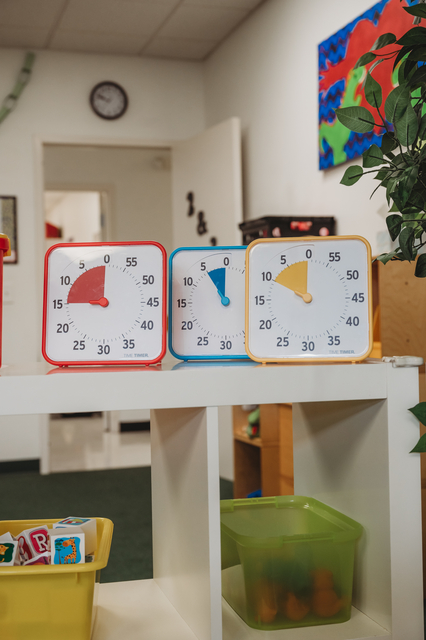 Time Timer medium classroom set secundair