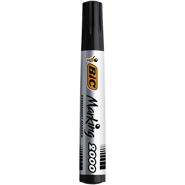BIC 2000 Perm Marker Bullet Blk 820915
