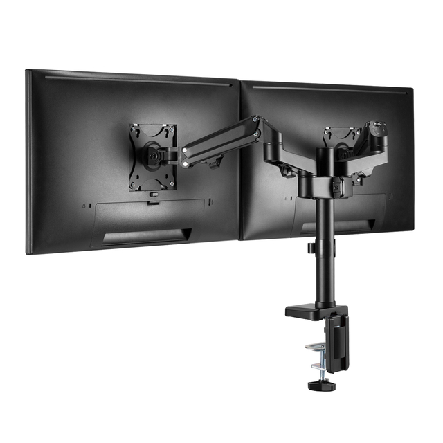 Monitorarm Neomounts DS70-750BL2 zwart 2 scherm