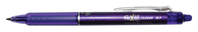 FriXion Ball Clicker 0.7 - Gel Ink Rollerball - Violet - Medium Tip