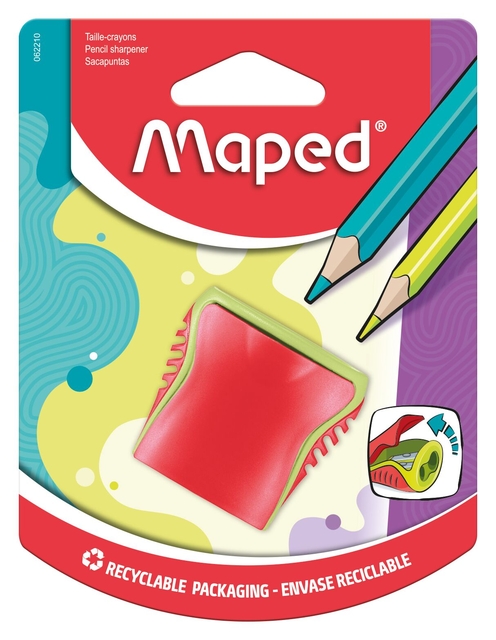 PENCILSHARPENER MAPED BOOGY 2-HOLES
