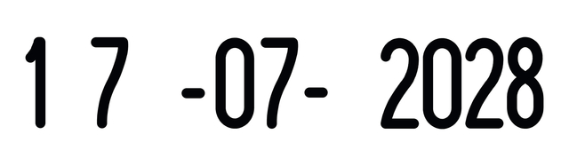 Datumstempel Trodat Printy 4810 cijfers