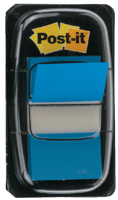 Index tabs Post-it 680 25.4x43.2mm blue 50 tabs