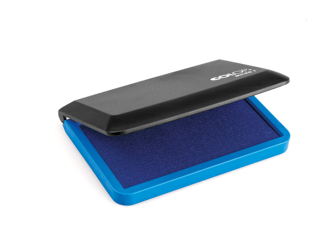 Inktkussen Colop Micro 1 90x50mm blauw