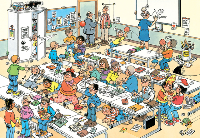 Puzzel Jan van Haasteren Junior Het Klaslokaal 360 stukjes