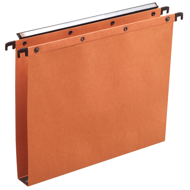 Elba Ultimate A4 Suspension File Azo 30 Mm Base; Box Of 25; A4 Kraft Orange