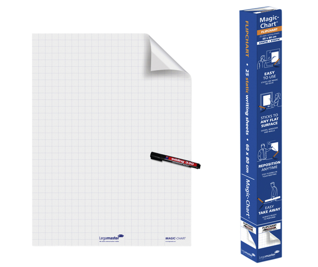 Legamaster Magic-Chart flipchart foil 60x80cm