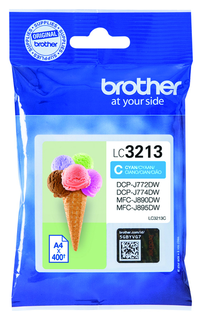 Brother LC3213C Inkjet Cart Cyan