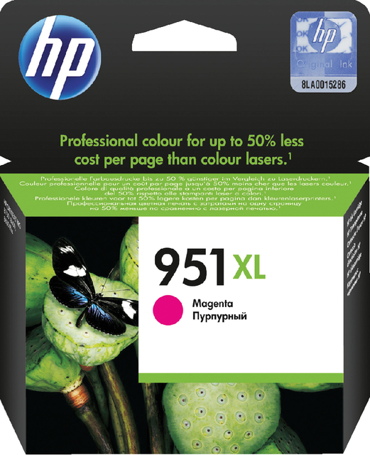 HP 951XL Ink Cart HY Magenta CN047AE