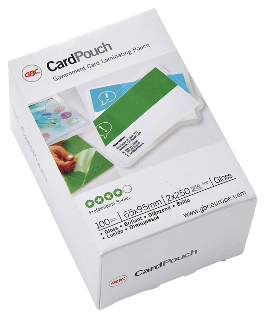 GBC Card Laminating Pouches