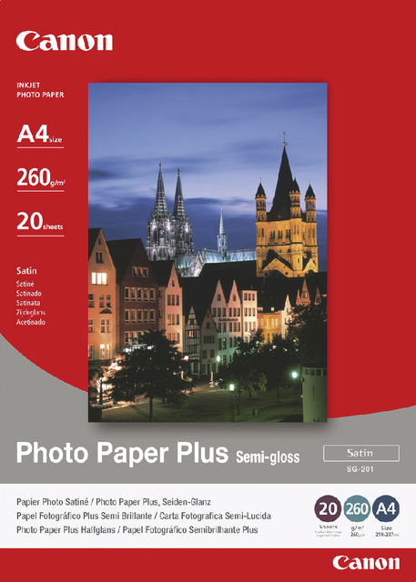 CANON SG-201 photopaper A4 20pages