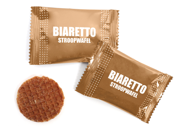 Koffiekoekjes Biaretto stroopwafels 120 stuks