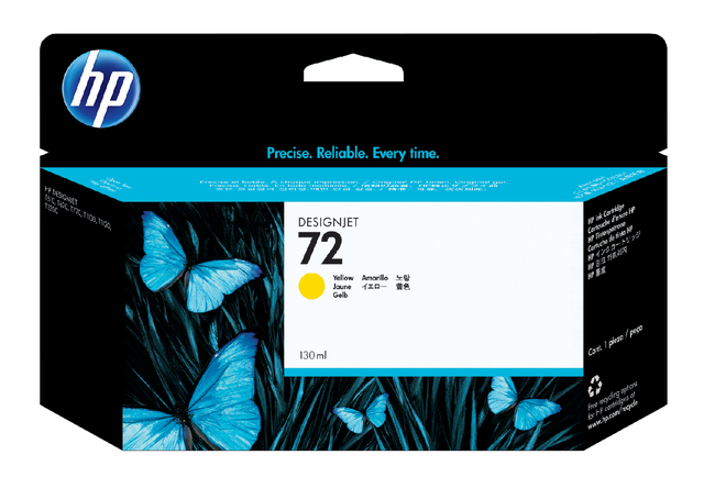 HP 72 ink yellow Vivera 130ml