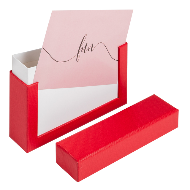 Fotobox walther design Fun 10x15cm 100 foto's rood
