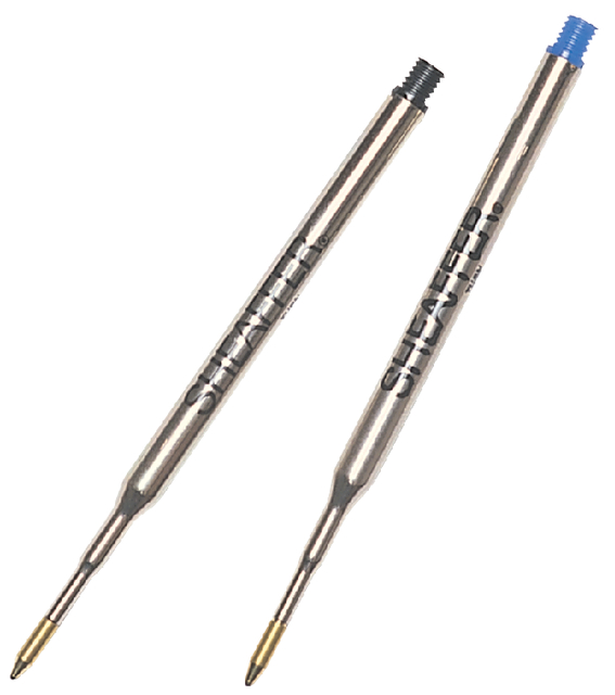 Balpenvulling Sheaffer fijn blauw blister à 1 stu