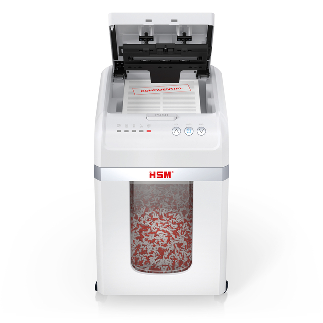 Papiervernietiger HSM shredstar Autofeed X300 snippers 4x12mm
