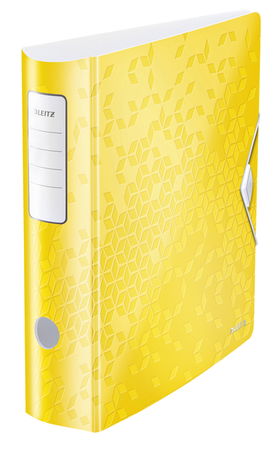Lever Arch File Leitz  Active WOW 80mm PP A4 yellow