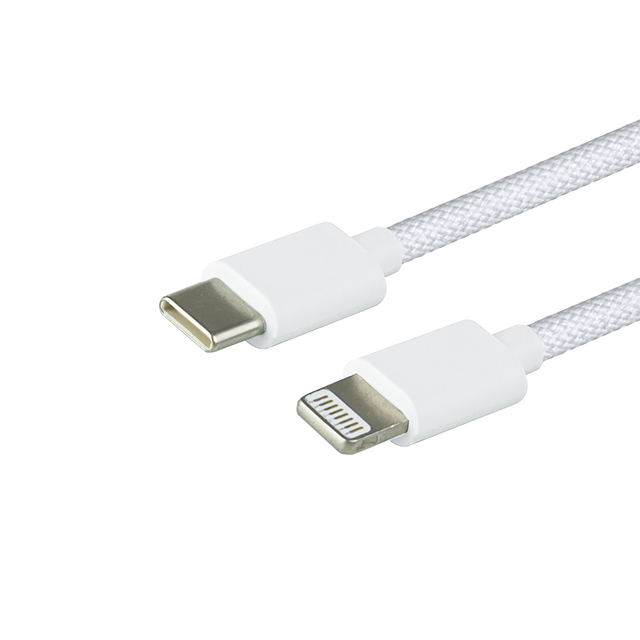 Kabel Green Mouse USB-C to Lightning data Woven 1m blisterverpakking
