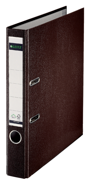 Lever arch file Leitz 1015 180° 52mm PP A4 brow